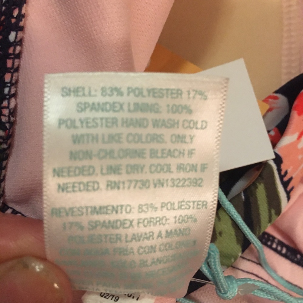 Keyhole Strap One Piece Swimsuit - Kona Sol * - Picture 3 of 6